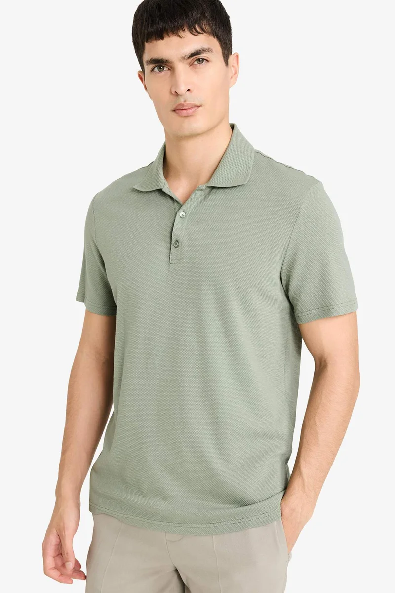 DeFacto Slim Fit Polo Short Seleeve T-Shirt