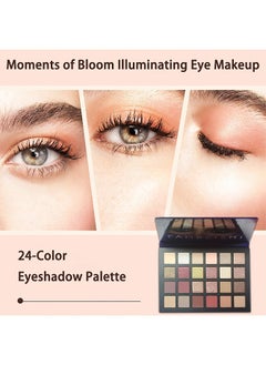 FANBEISHI FANBEISHI Professional 24 Colors Eyeshadow Makeup Palette, High Pigmented Matte +Shimmer + Metallic Glitter, Velvety Creamy Blendable Long Lasting Up to 12H Eye Shadow Pallets Makeup Set Kit  - Image 4