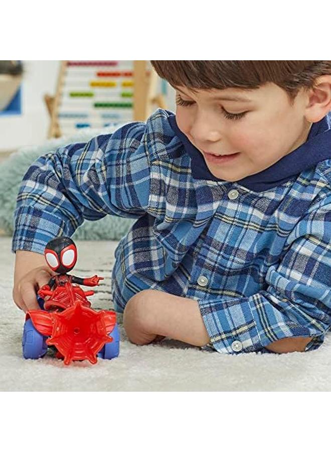 SPIDEY AND HIS AMAZING FRIENDS Saf Miles Techno Racer And Accs - Image 3