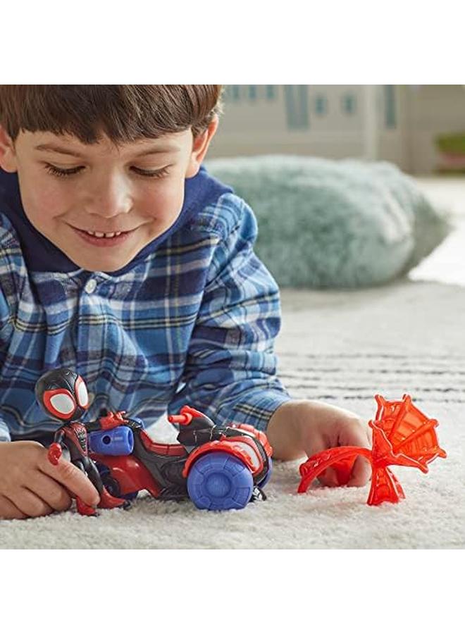 SPIDEY AND HIS AMAZING FRIENDS Saf Miles Techno Racer And Accs - Image 4