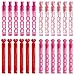 Aviski 24PCS Valentines Day Bubble Wands Mini Bubble Wands for Valentines Day Party Favors Valentines Gift Toys for Girls Boys Kids Toddler Adults Party Bag Stuffers Goodie Bag Filler Classroom Prizes - Image 2