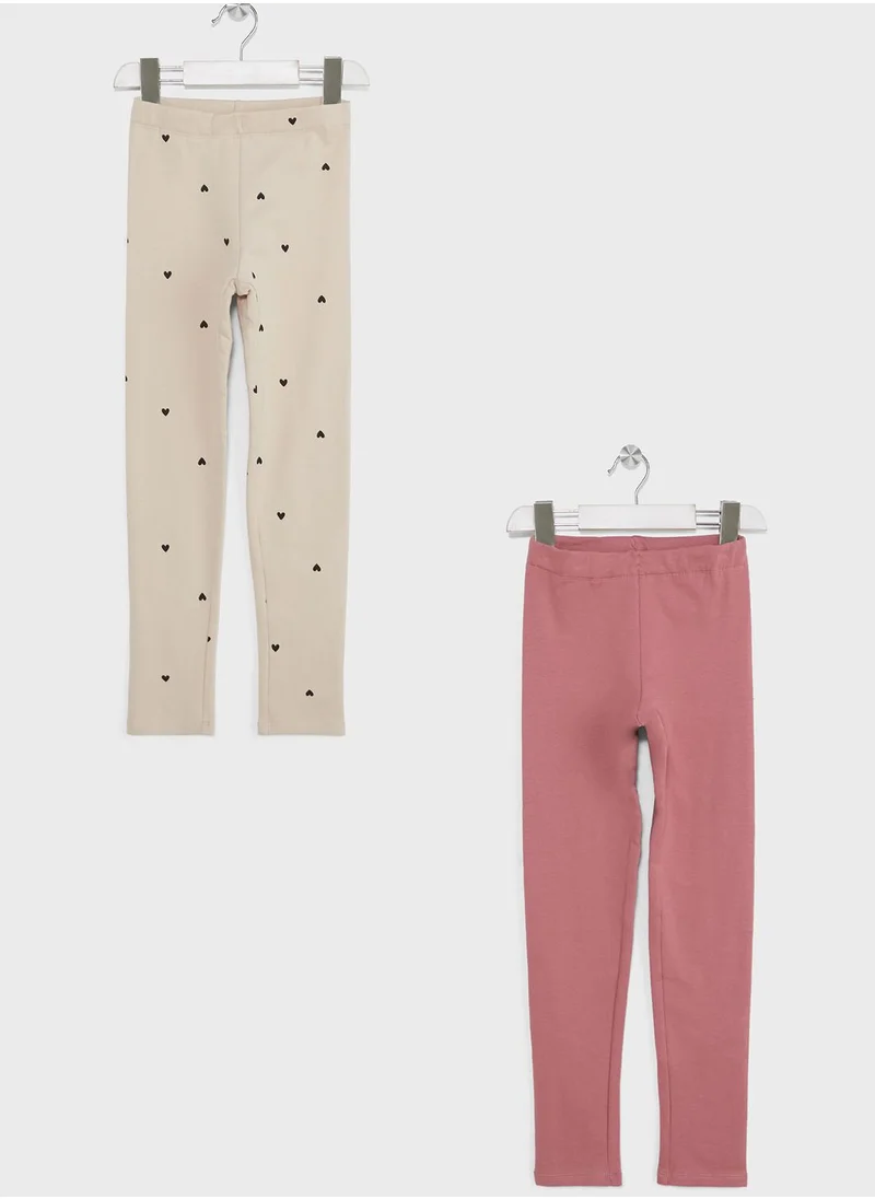 H&M Kids 3 Pack Assorted Leggings