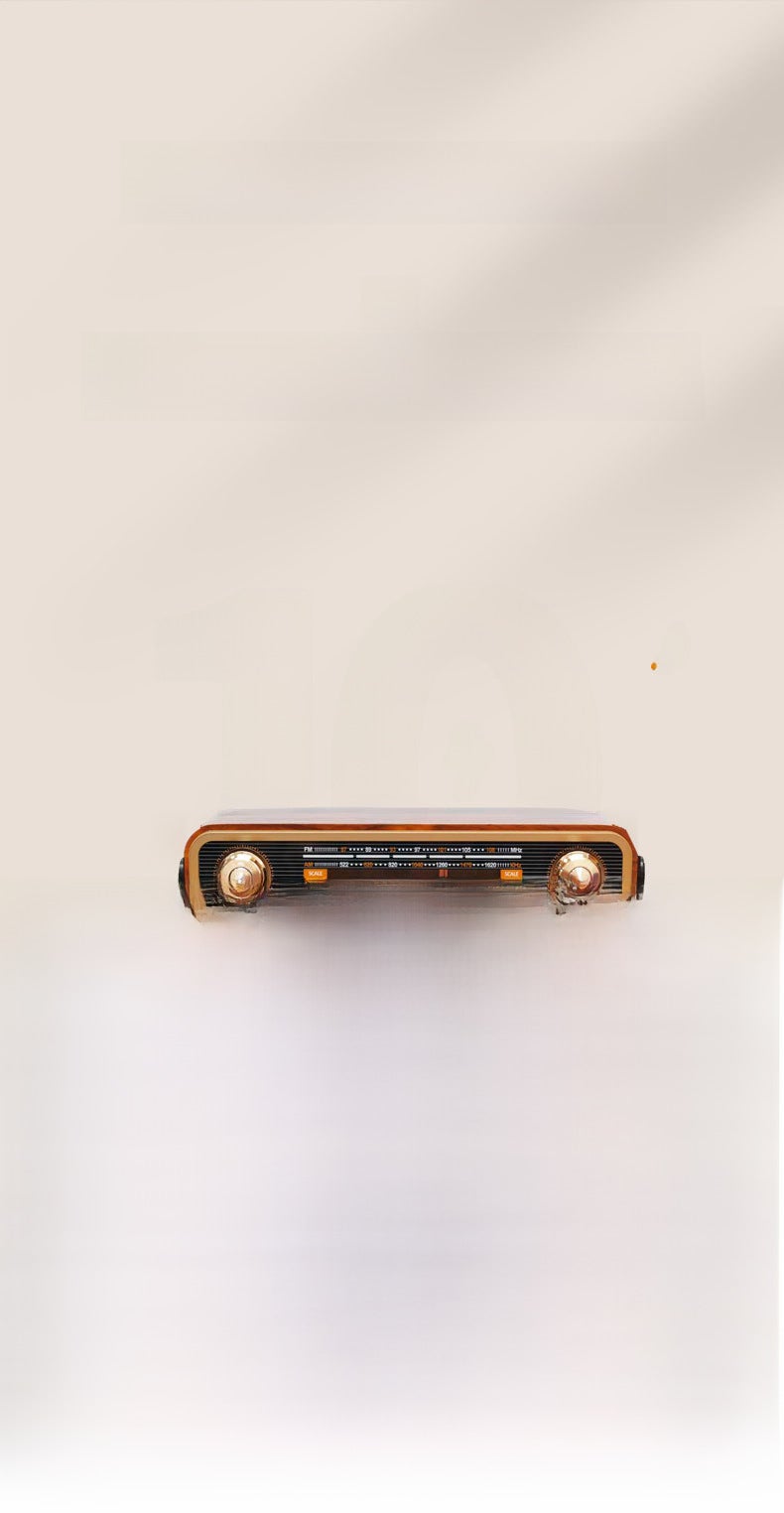 Manufacturer'S New Retro Wooden Portable Multi-Band Plug-In Card High-Quality Wooden Wireless Bluetooth Audio Fm Radio - Image 4