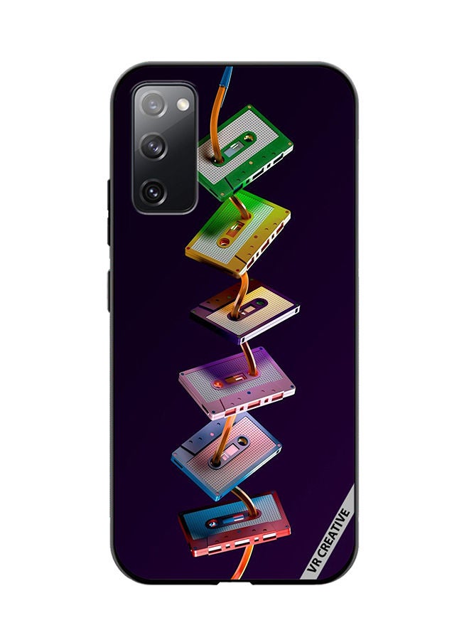 VR CREATIVE Protective Case Cover For Samsung Galaxy S20 FE 5G Multicolur Design Multicolour - Image 1