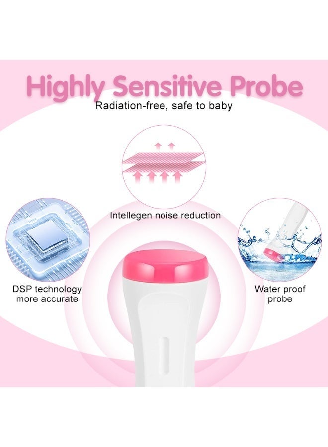 بست جهاز دوبلر بالموجات فوق الصوتية المحمول لمراقبة معدل ضربات قلب الجنين - Image 5