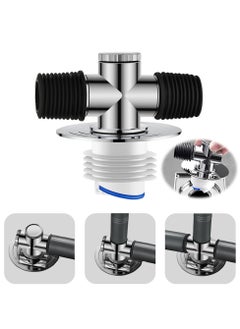 SYOSI Anti-Odor Washing Machine Drain Hose Seal, Floor Drain Plug Sewer Pipe Seal Ring, Sealing Cover for Up to 3 Drain Hoses  - Image 1