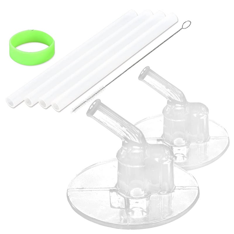 Greant Replacement Straws for Thermos 12oz Bottle Model F401  F410 2 PCS Replacement Parts for Thermos F401 fit Funtainer 12 oz
