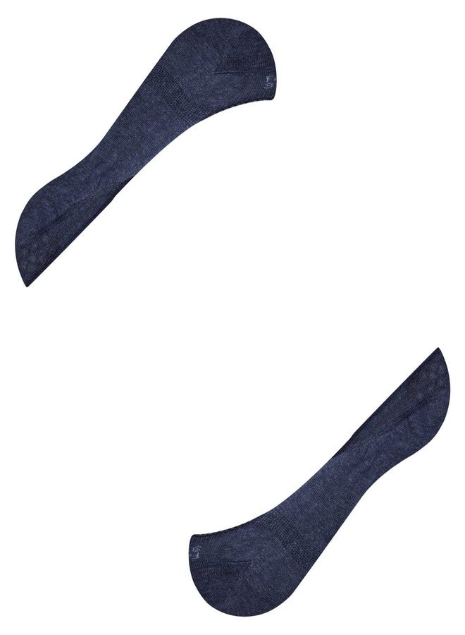 FALKE Women's Step Medium Cut No Show Socks, Sustainable Cotton, Blue (Navy Melange 6127), 6.5-7.5, 1 Pair - Image 5