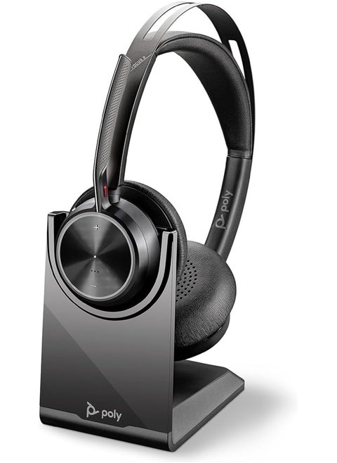 Poly Voyager Focus 2 USB A with charge Stand (VFOCUS2)