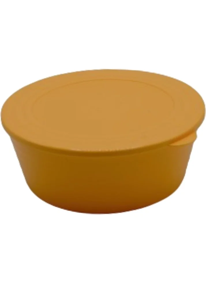 بييف Multi-Purpose Bowl with Lid 750 cc Orange