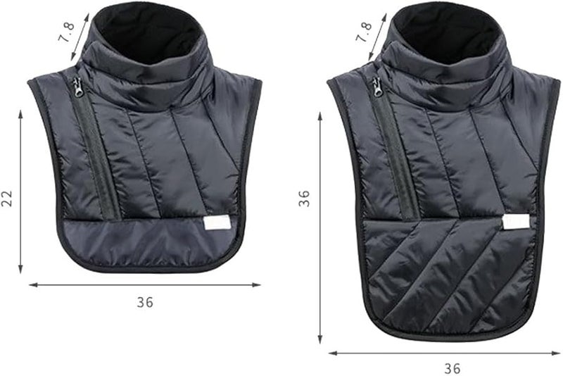 Fleece Lined Windproof Thermal Neck Gaiter for Skiing Cycling Motorcycle Cold Weather - Image 3