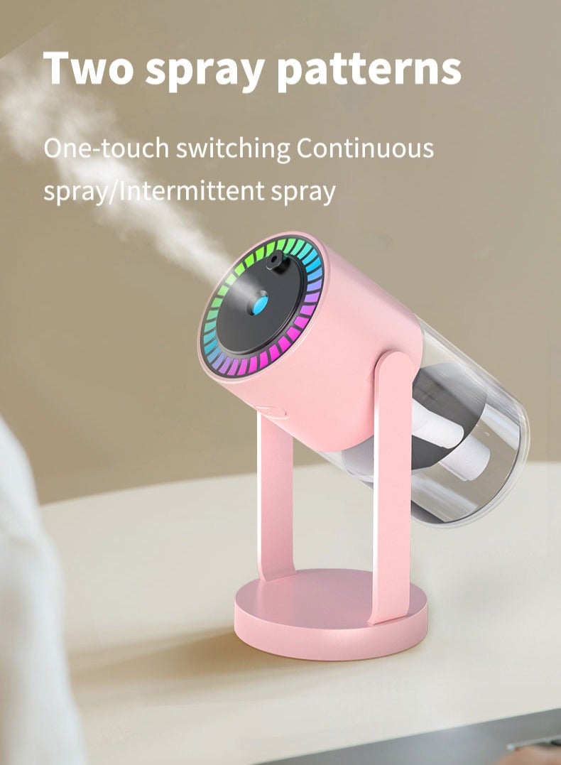Colorfull LED Star Projection Humidifier,Aroma Diffuser Essential Oil Air Humidifier - USB Portable Ultrasonic Mist Maker for Home & Car with Auto Shut-Off  - Image 1