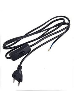 KAKA LIGHT KAKA LIGHT Plastic Total Led Light Long Wire With Bed Switch On Off Button For Table Lamps Diy Projects 18 Meter 60 In Black  - Image 3