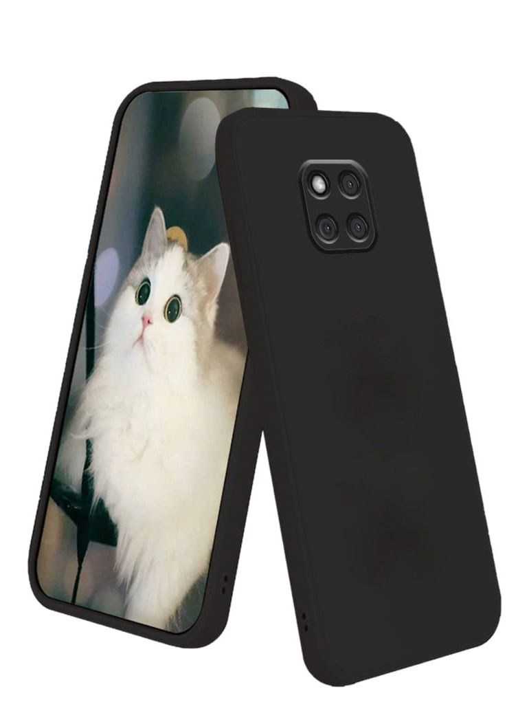BORTONY Huawei Mate 20 Pro Case Soft Liquid Silicone with Inside Microfiber Lining Camera Protective Back Cover - Image 1