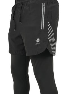 Abitos 2-in-1 Running Pants for Men – Compression Tights and Athletic Shorts with Pockets for Gym and Workouts  - Image 4