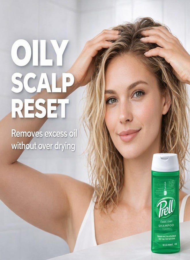 Prell Original Green Shampoo – Classic Clean Deep Cleansing Shampoo for Men & Women | 13.5 oz | 4 Pack - Image 4