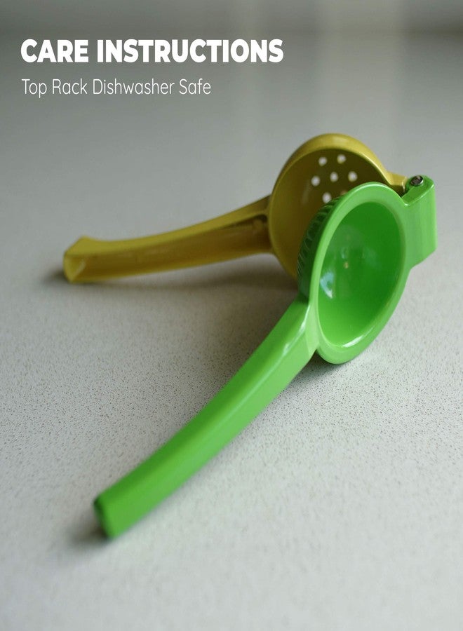 Jacent Culinary Elements Metal Lemon and Lime Squeezer: Manual Press, Easy to Use Citrus Juicer, Dishwasher Safe 1 pack - Image 5