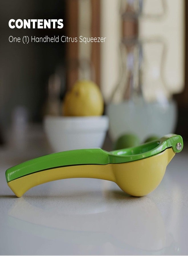 Jacent Culinary Elements Metal Lemon and Lime Squeezer: Manual Press, Easy to Use Citrus Juicer, Dishwasher Safe 1 pack - Image 2