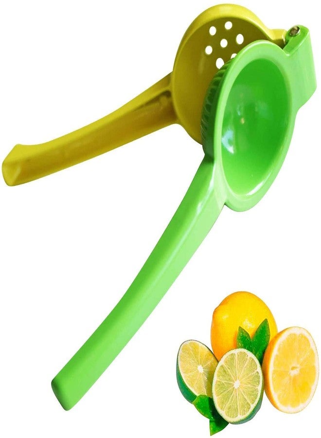 Jacent Culinary Elements Metal Lemon and Lime Squeezer: Manual Press, Easy to Use Citrus Juicer, Dishwasher Safe 1 pack - Image 1