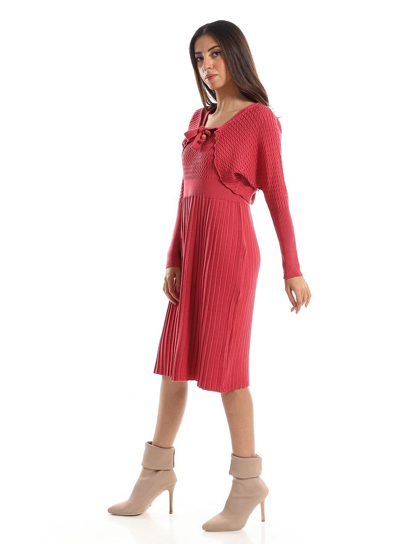 Caesar WomenCasual Wool Short Dress 2 Pieces  - Image 1
