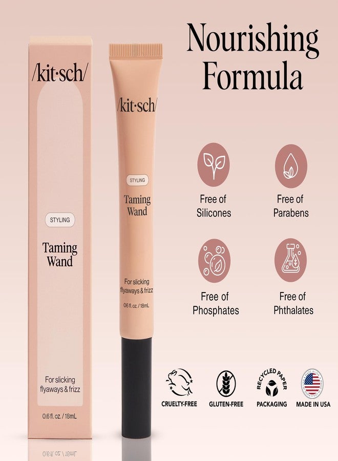 Kitsch Fly Away Stick for Hair - Edge Control Stick for Flyaways, Baby Hairs & Bangs - Taming Wand Hair Mascara - Travel Size Styling Essential - 18mL - Image 5