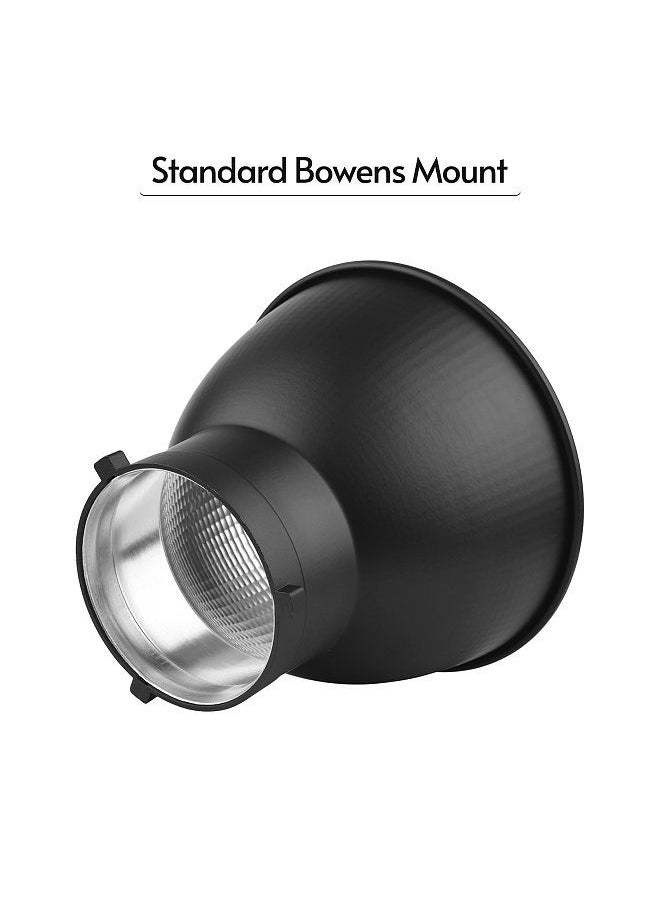 Generic - 7 Inch Standard Reflector Diffuser Lamp Shade Dish with for Bowens Mount Studio Strobe Flash Light - Image 1