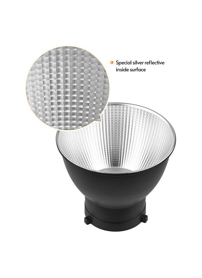 Generic - 7 Inch Standard Reflector Diffuser Lamp Shade Dish with for Bowens Mount Studio Strobe Flash Light - Image 1
