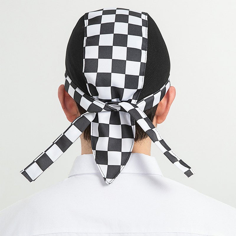 Breathable Mesh Japanese Food Shop Pirate Hat Catering Waiter Work Hat Chef Hat Beret Men And Women Baotou Hat - Image 3