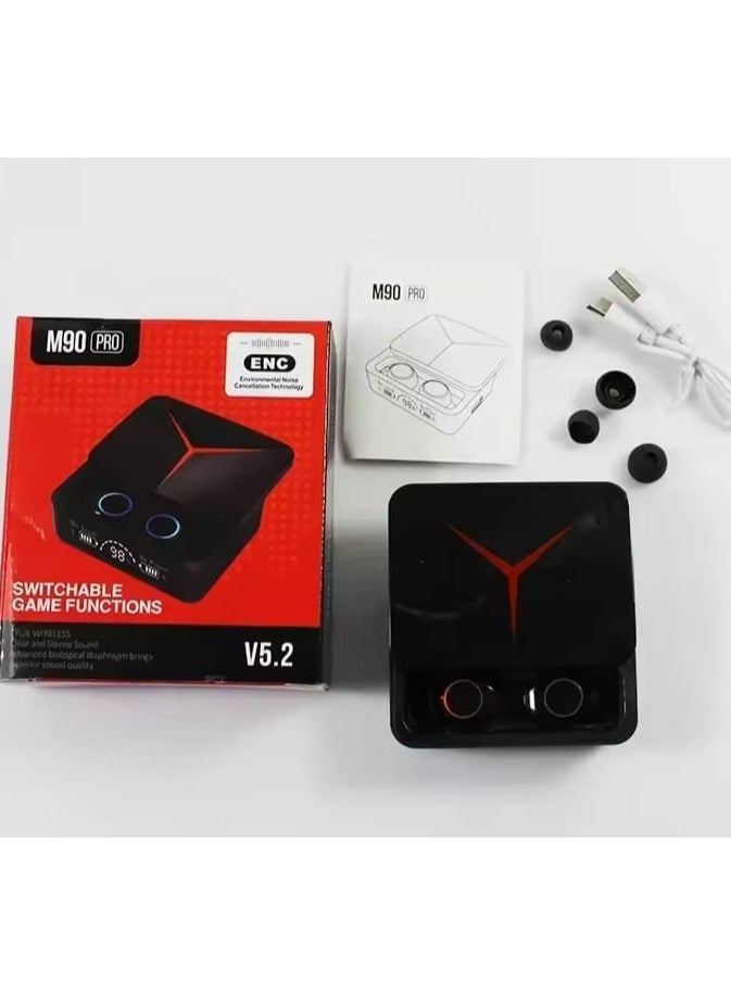 سماعة رأس بلوتوث، جودة صوت فائقة، شاشة LED - Image 1