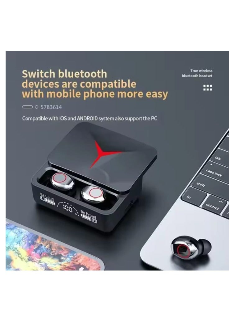 سماعة رأس بلوتوث، جودة صوت فائقة، شاشة LED - Image 5