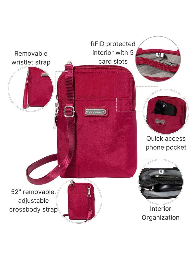 Baggallini Take Two RFID Bryant Crossbody - Small Crossbody Bag for Women - Phone Purse with Adjustable Shoulder Strap - Image 2