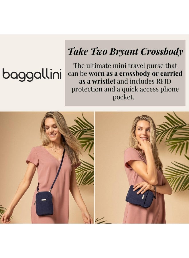 Baggallini Take Two RFID Bryant Crossbody - Small Crossbody Bag for Women - Phone Purse with Adjustable Shoulder Strap - Image 1