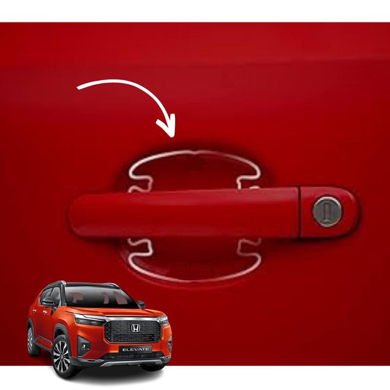 Autokaar Car Door Handle Protector Sticker PU Finger Scratch Guard Transparent Universal for Honda Elevate/Amaze/City/Jazz/Brio/Mobilio - Image 5