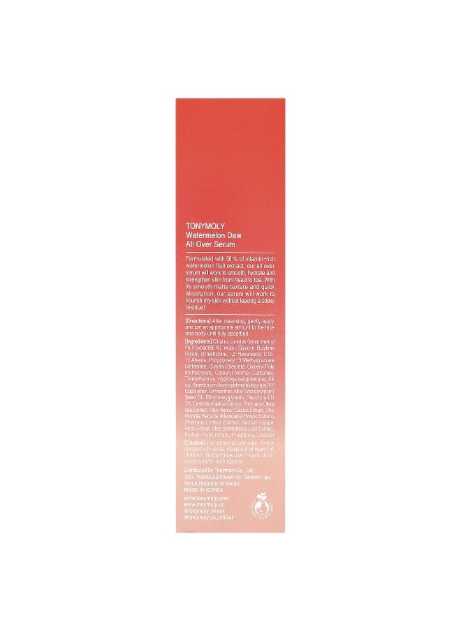 Tony Moly TonyMoly, Watermelon Dew All Over Serum, 4.05 fl oz (120 ml)  - Image 3