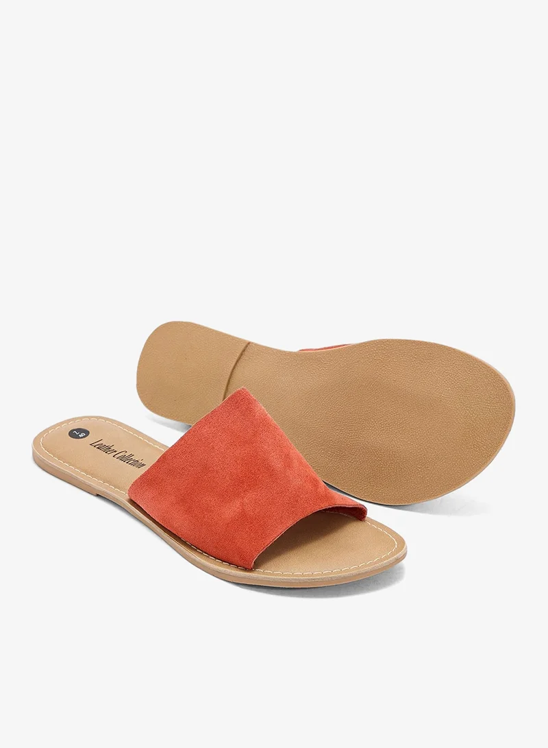 LEATHER COLLECTION Essential Flat Sandal