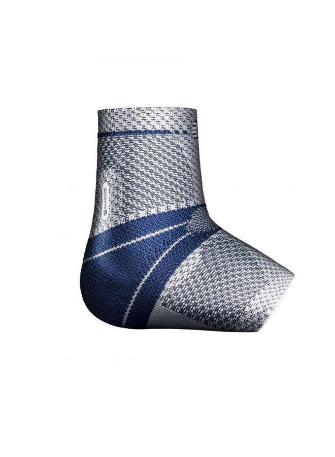 Bauerfeind Ankle Support Malleotrain German Original, Pressure-reducing Massage, Silver Titanium Gray Left Foot, Size 5, Single Piece - Image 3