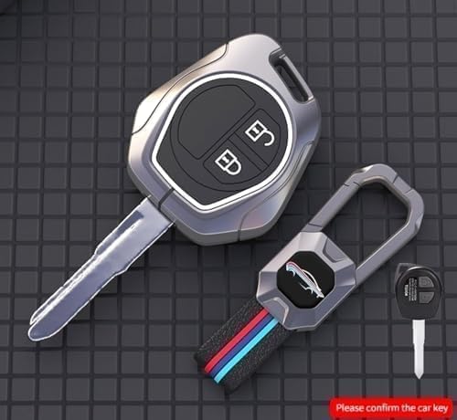 Shopsidex Key Cover Maruti metel Premium Metal Key Cover Compitable for Suzuki Swift | Ertiga | Wagonr | Celerio | Swift Dzire | Alto | Fronx | Breza | S Presso | Ignis 2 Button Remote Key - Image 5