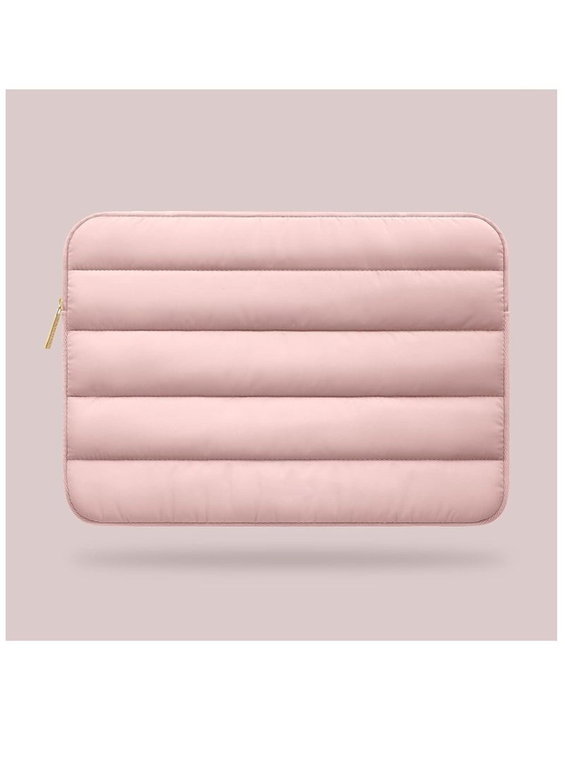 R&B Pink Cute Tablet Sleeve For Women Carrying Universal Case Cover For All Apple iPad Pro 12.9/11/10.9/10.5/10.2/9.7/2/3/4/ Ipad Mini 6 / 12345 Pink  - Image 3