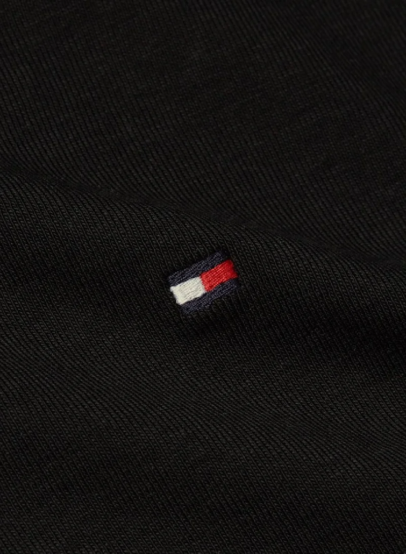 TOMMY HILFIGER Flag Embroidery Slim Fit T-Shirt