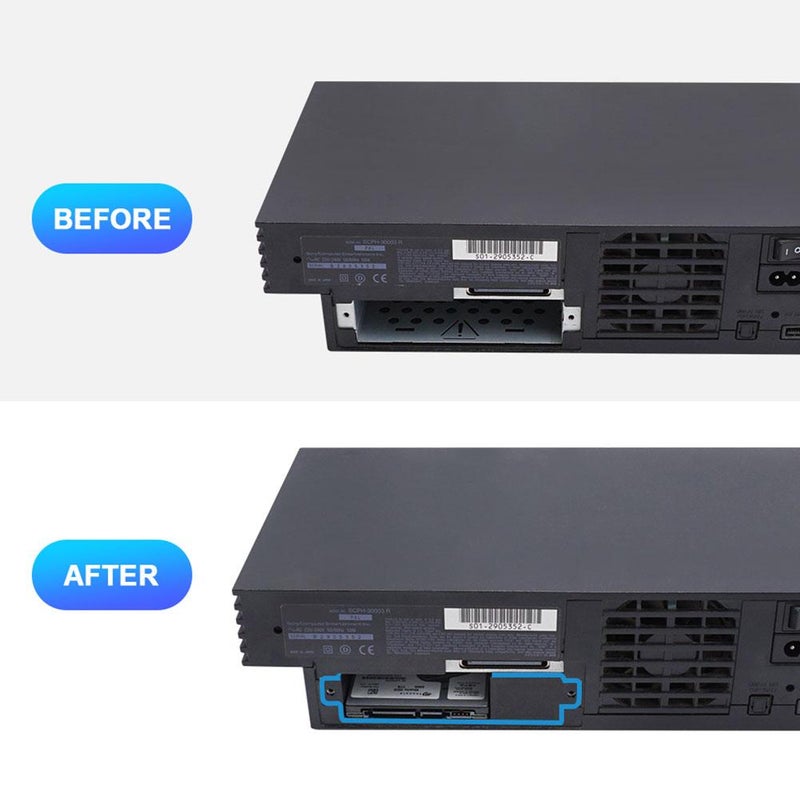 2.5-inch HDD/SSD 3D Printing Bracket for PlayStation 2, PS2 SCPH-30000, and SCPH-50000 Consoles - Image 4