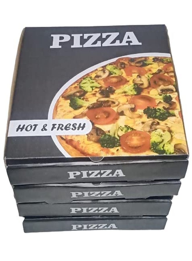 Bakerelation Craft Pizza Box 9''x9''x1.5'' Corrugated Box (Pack of 100 boxes), NB - Image 1