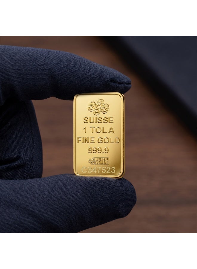 PAMP Suisse Lady Fortuna™ 1 Tola Gold Bar, 999.9 Fine Gold - Image 4