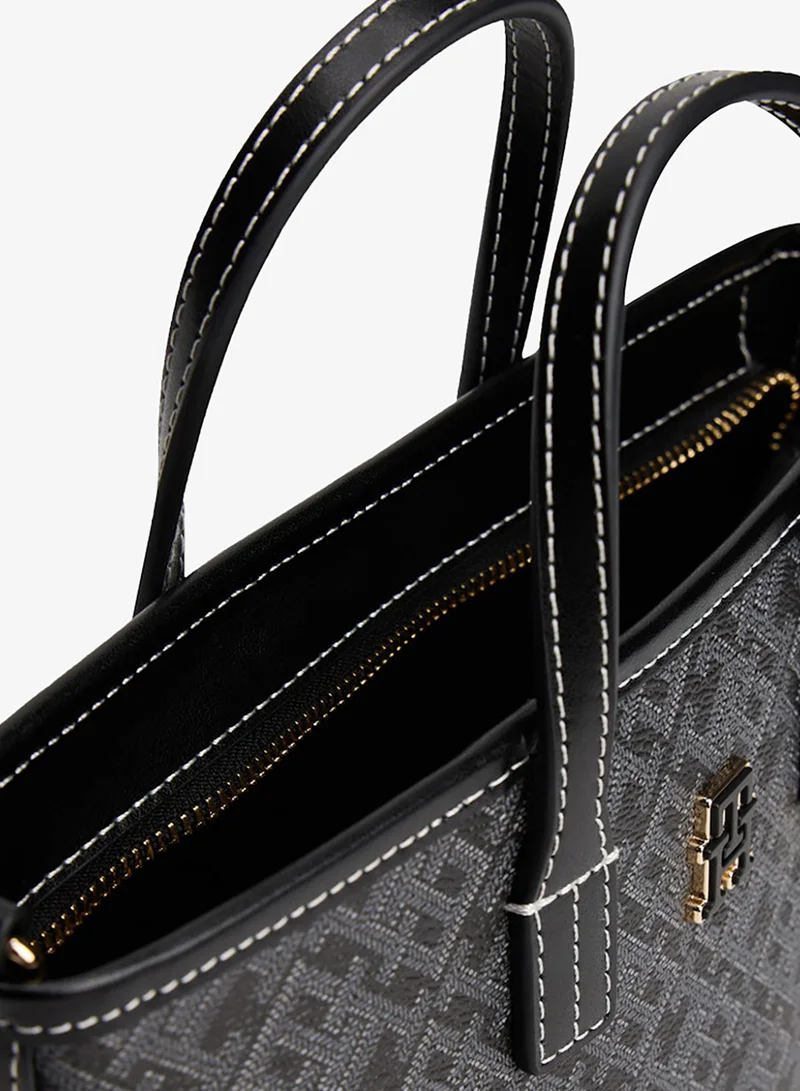 TOMMY HILFIGER  Monoplay Leather Nano Tote for Women | Best Price UAE