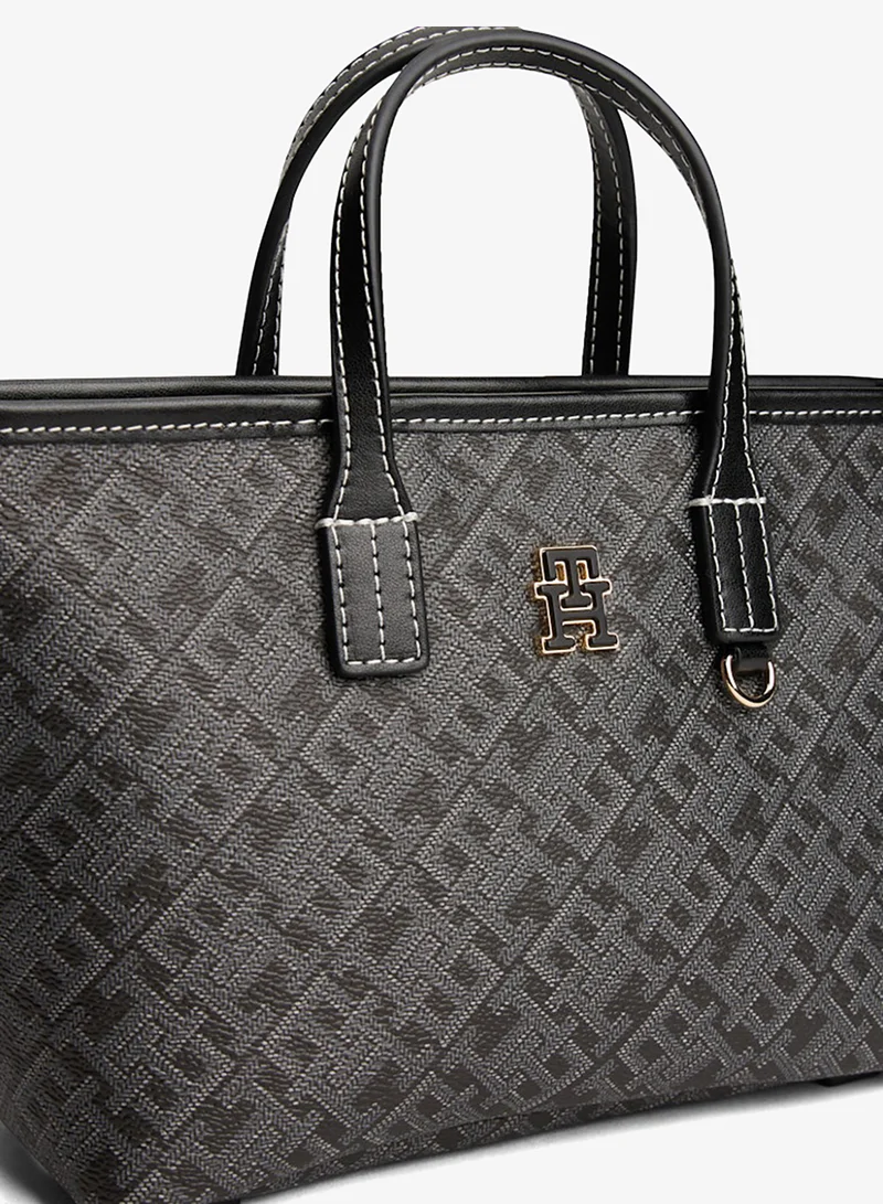 TOMMY HILFIGER  Monoplay Leather Nano Tote for Women | Best Price UAE