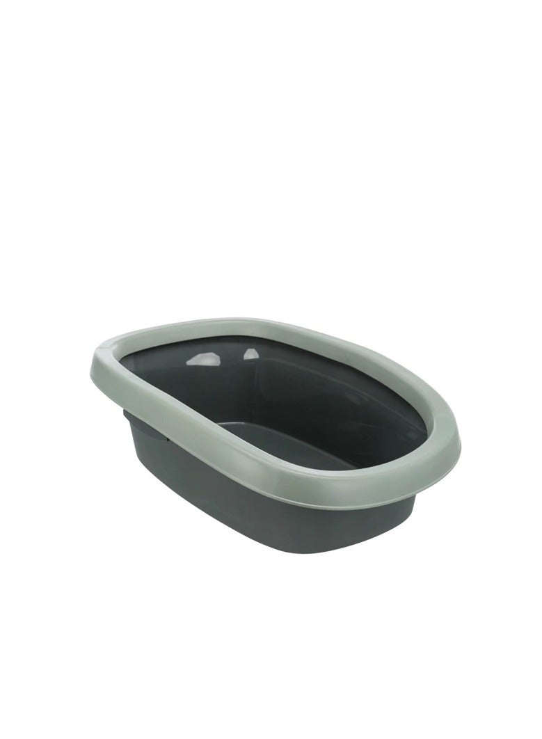 تريكسي بي ايكو كارلو صينية قمامة بإطار للقطط رمادي - Image 3