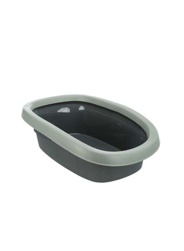 تريكسي بي ايكو كارلو صينية قمامة بإطار للقطط رمادي - Image 2