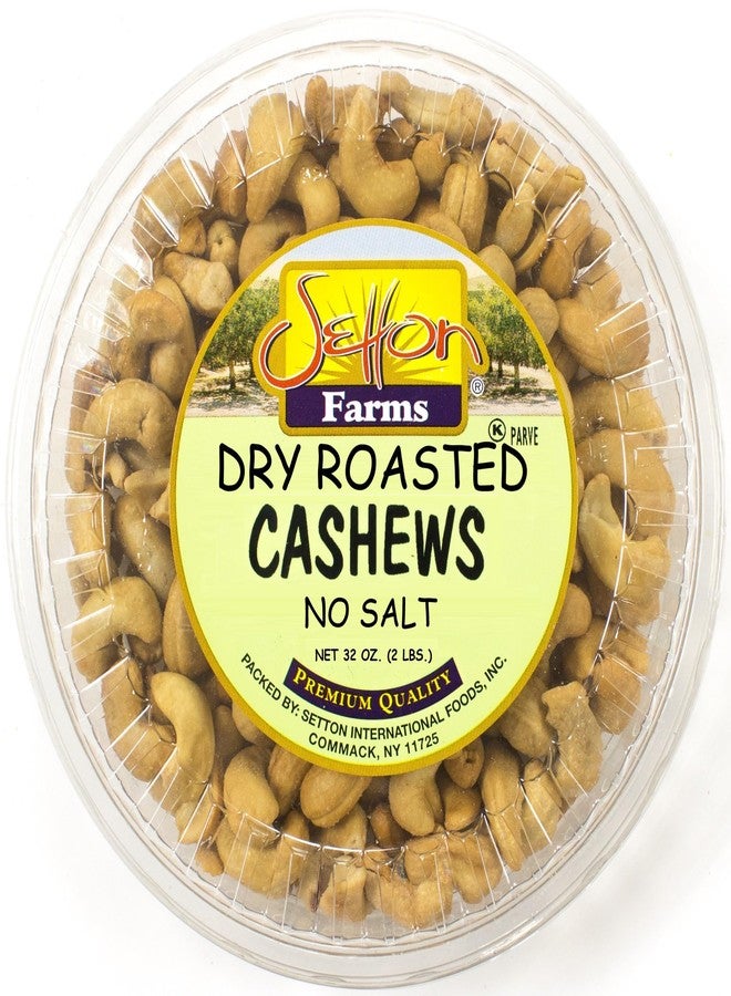 Setton Farms Cashews Dry Roasted No Salt 32 Oz. (2 Lbs) Kosher - Image 1