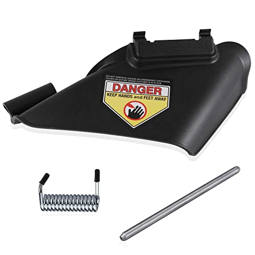 DECKMAN 731-07131 Lawn Mower Side Discharge Chute, Compatible with MTD, Cub Cad, Craftsman, Murray Hand-Pushed Lawn Mower, Also for Troy Bilt Mower TB110, TB130, TB200, TB230, TB240, etc, Replaces 731-7131 - Image 1