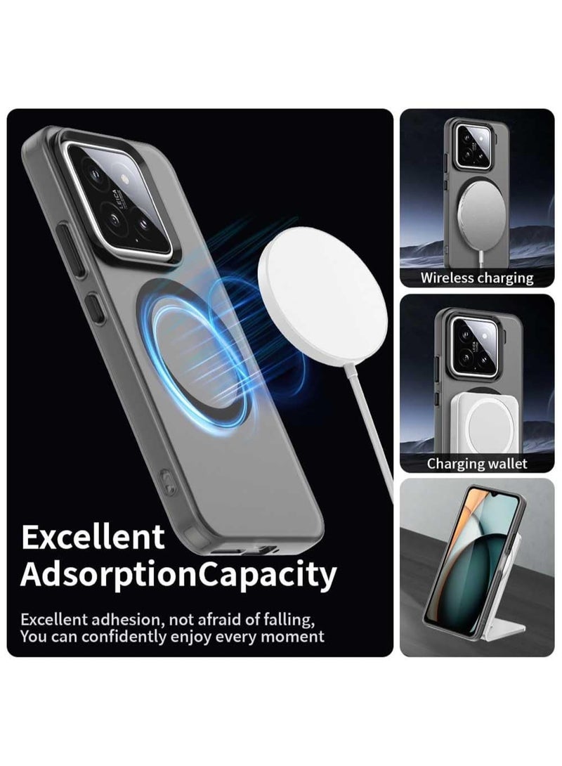 general Compatible with Xiaomi 15 Pro 5G Case Cover,  Supports Wireless Charging, Shockproof Magnetic Phone Case, Compatible with Xiaomi 15 Pro 5G Case - Image 3