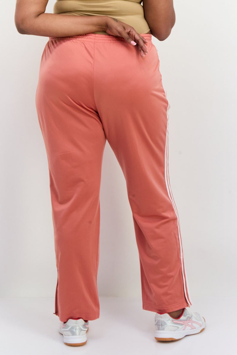 adidas Originals Women Plus Size Fit Outdoor Sweatpants, Rust  - Image 2